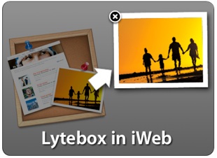 Lytebox in iWeb
