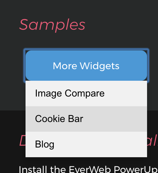 Pure CSS Menu Button for EverWeb