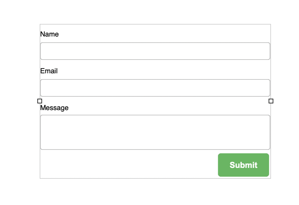 Default EverWeb Contact Form