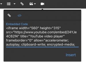 Youtube Video Embed Code